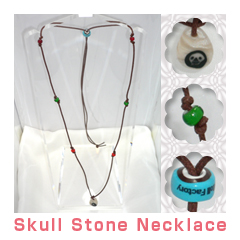 Skull Stone Necklace